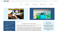 Desktop Screenshot of controlquimico.es
